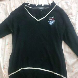 Black goth harry Potter sweatshirt